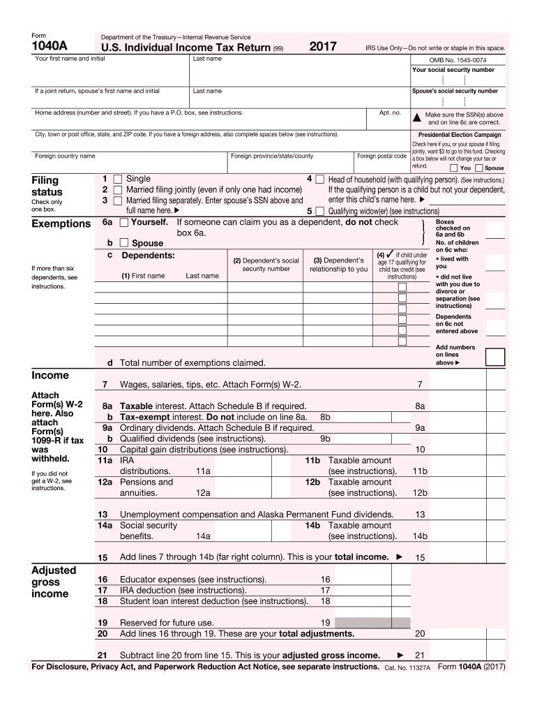 Irs Forms 2025 1040