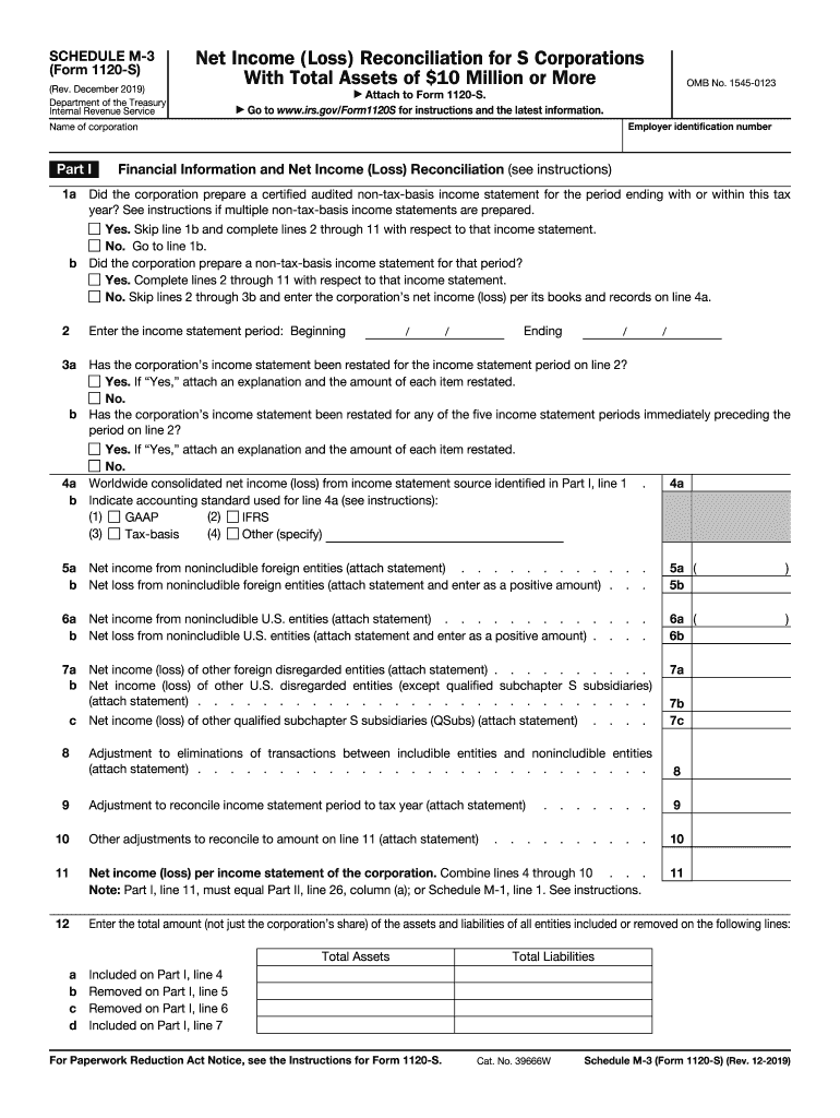 Irs Form 1120s 2025