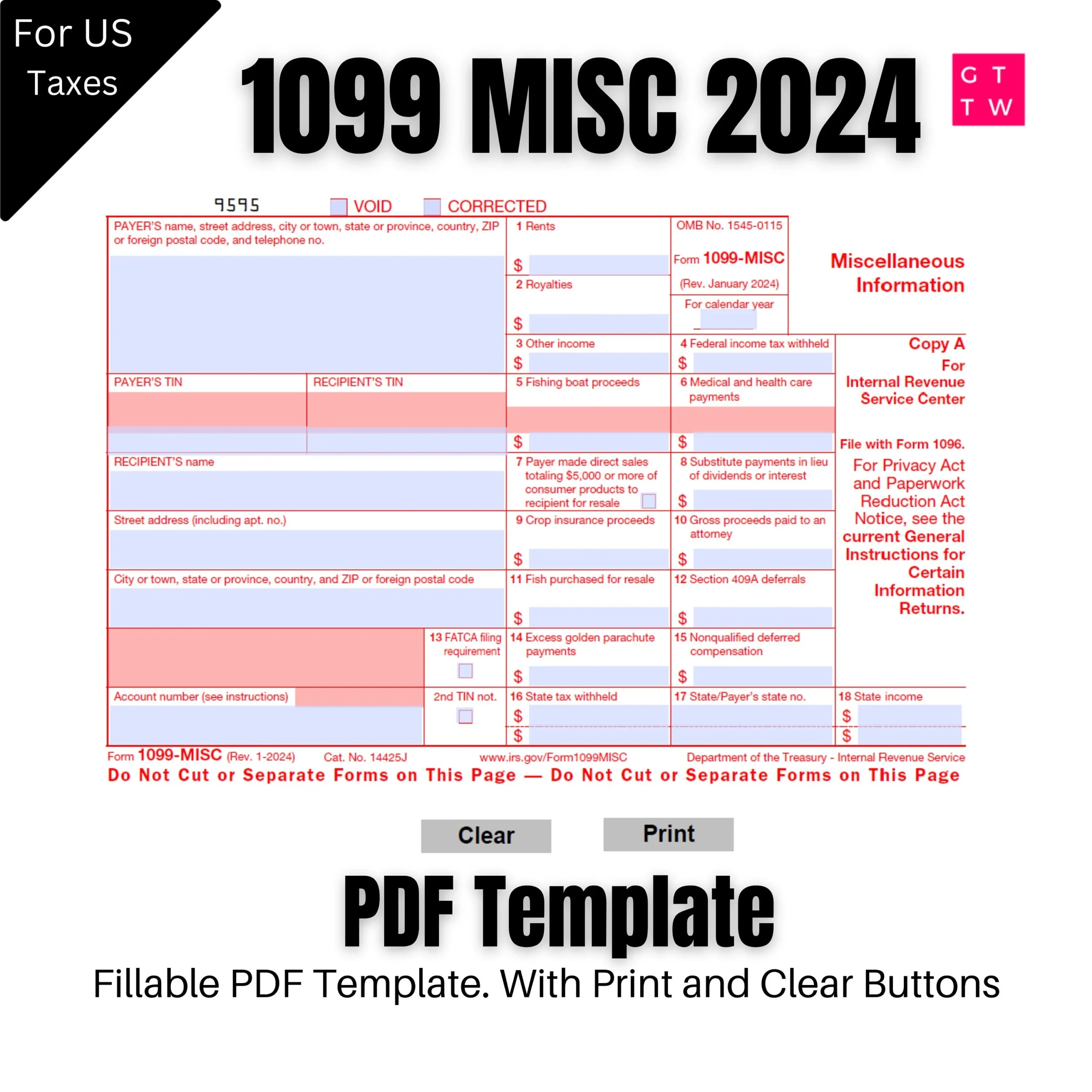 Irs Forms 2024 Printable