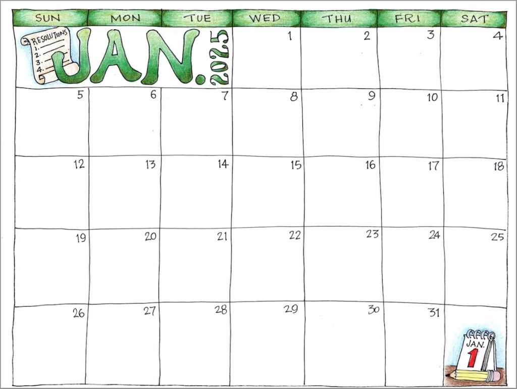 2025 Calendars Flanders Family Home Life