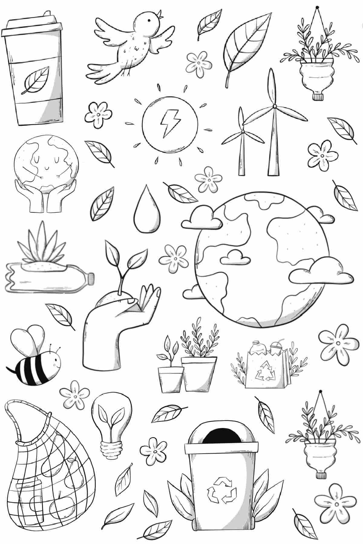 Free Printable Recycling Sheets