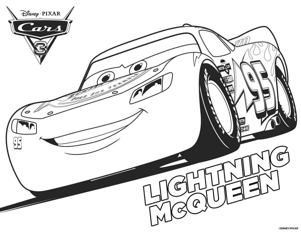 4 Disney Cars Free Printable Coloring Pages 101 Party Ideas