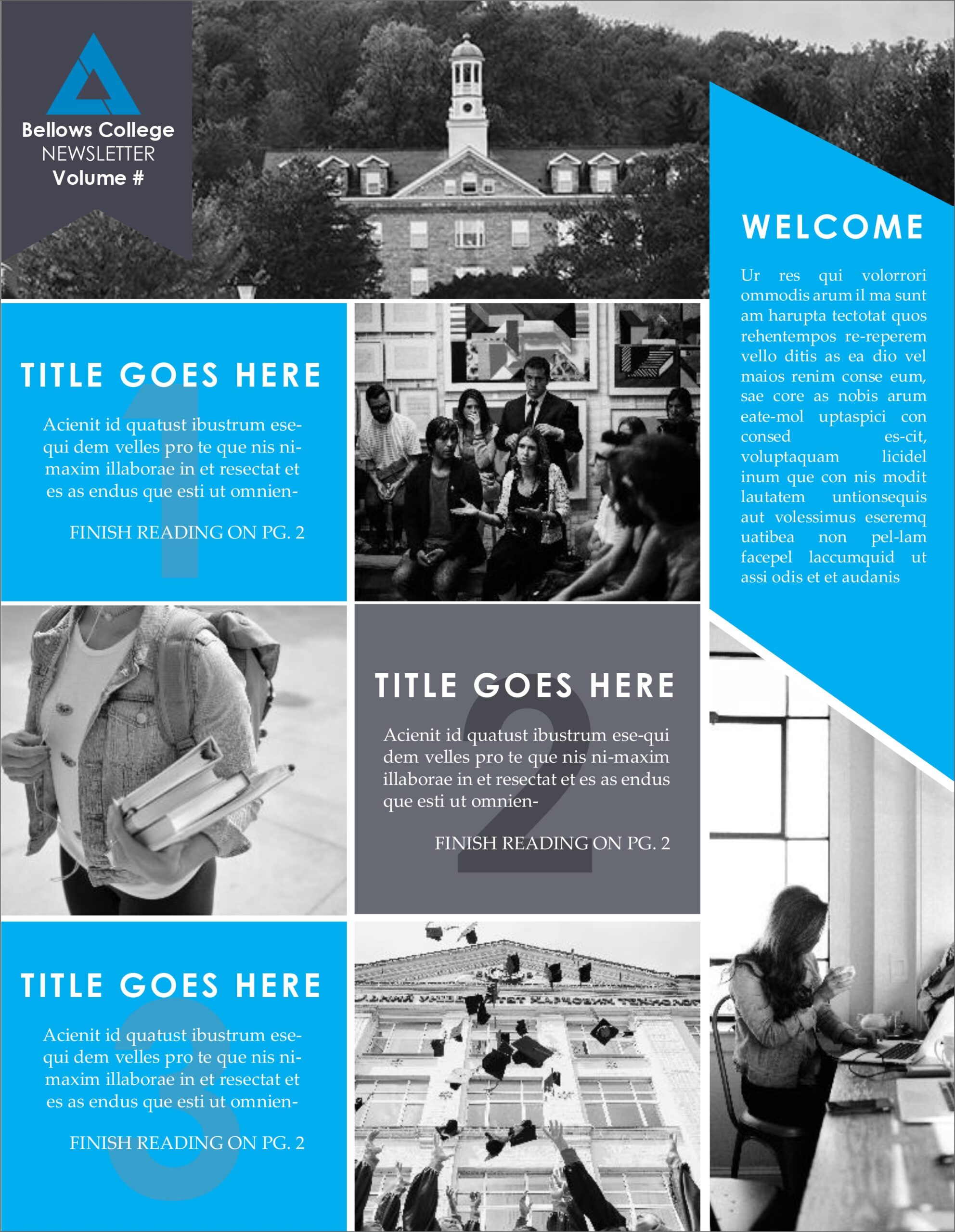 Printable Newsletter Template