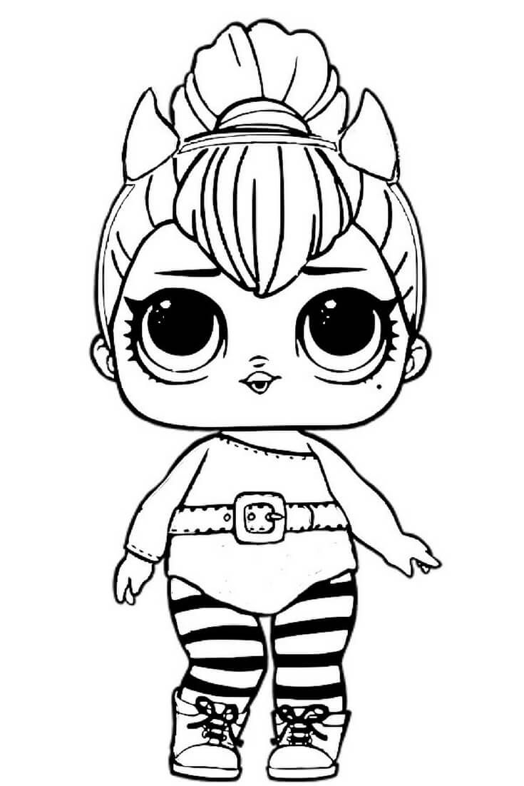 Lol Dolls Coloring Sheet Printable