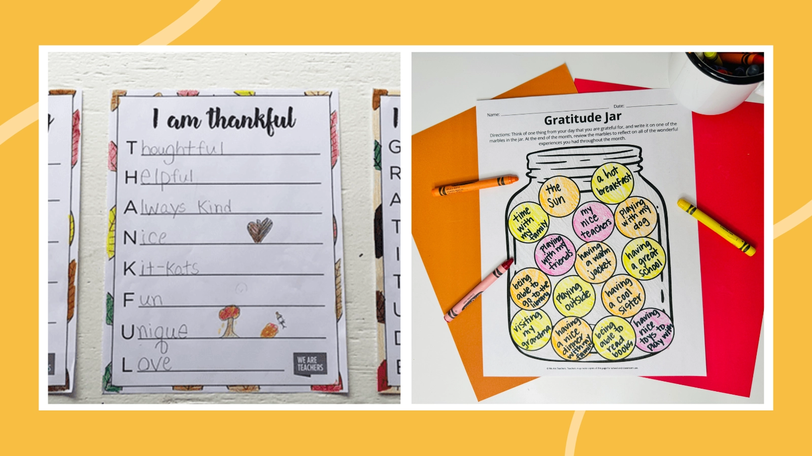 Gratitude Definition Printable Worksheet