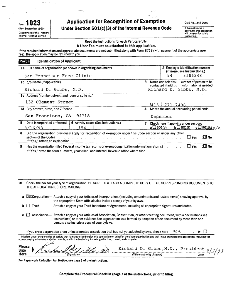 501c3 Form Fill Online Printable Fillable Blank PdfFiller