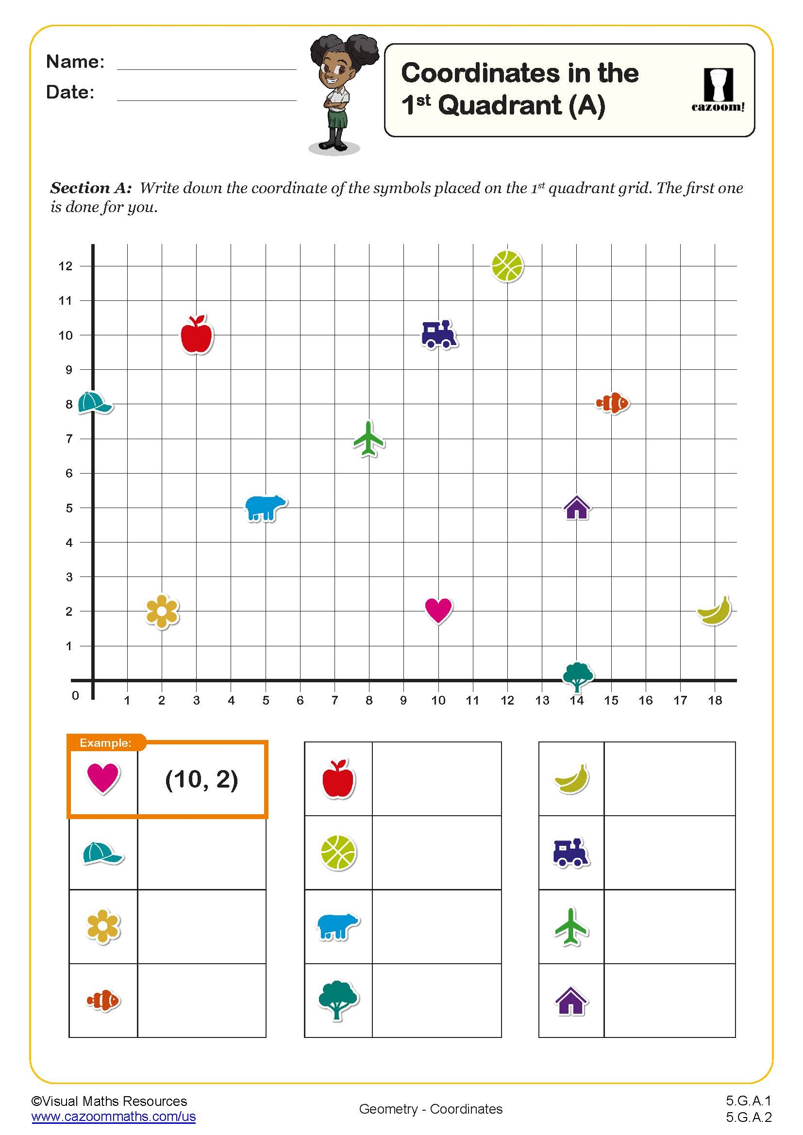 Free Printable Fifth Grade Worksheets