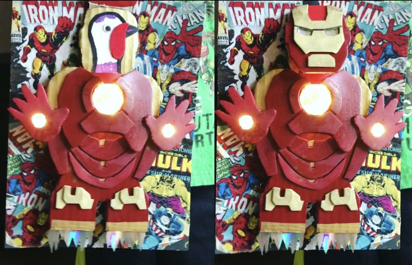 Disguise Template Printable Iron Man Turkey Disguise