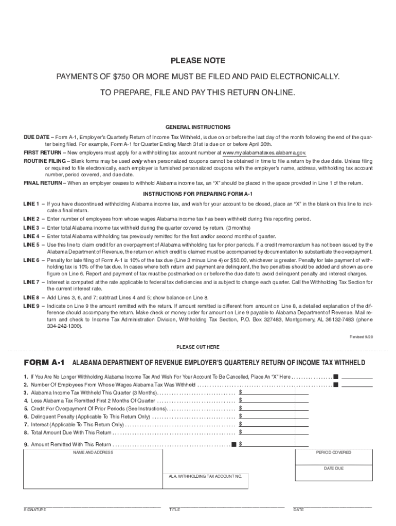 A 4 Form Alabama Fill Out amp Sign Online DocHub