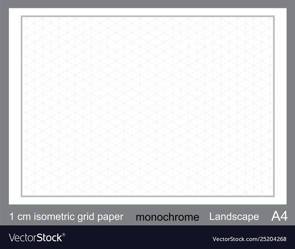Isometric Paper A3 Printable Pdf