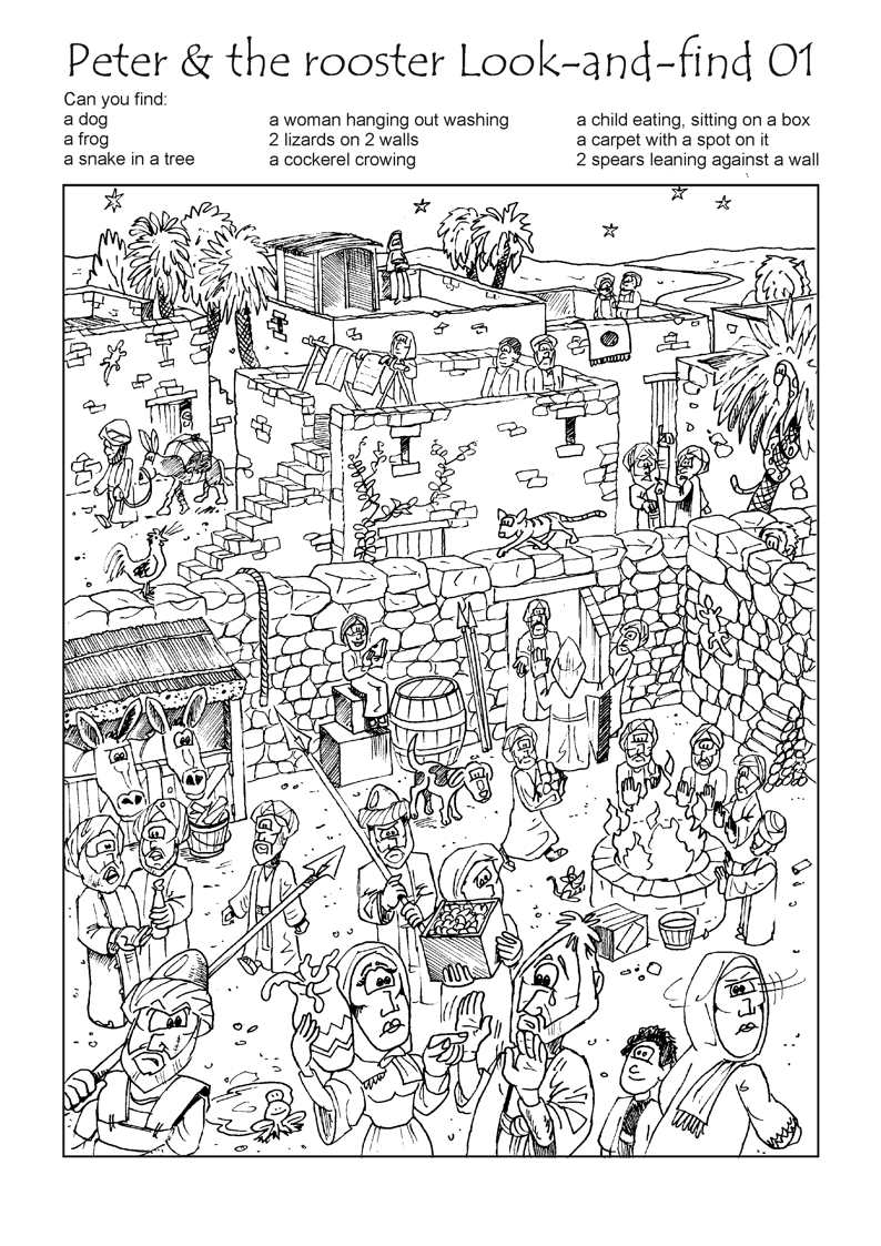 Free Printable Bible Hidden Pictures