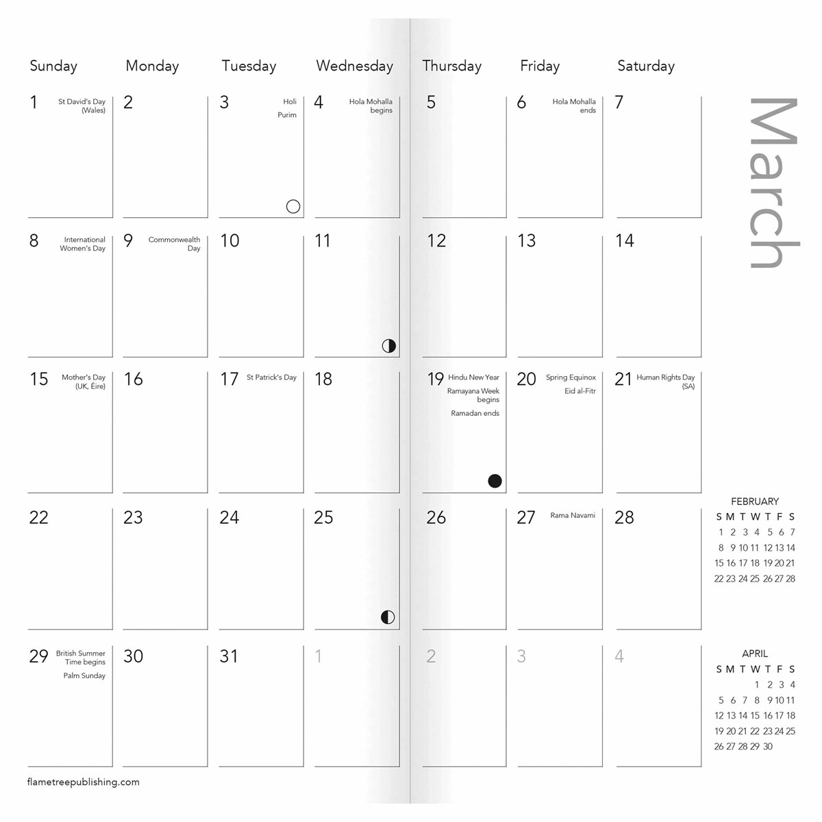 Angela Harding Slim Diary 2026