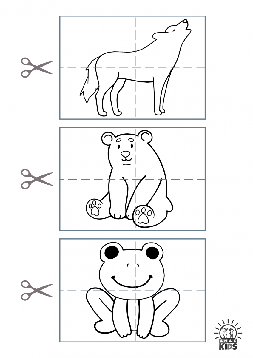 Kids Puzzles Printable