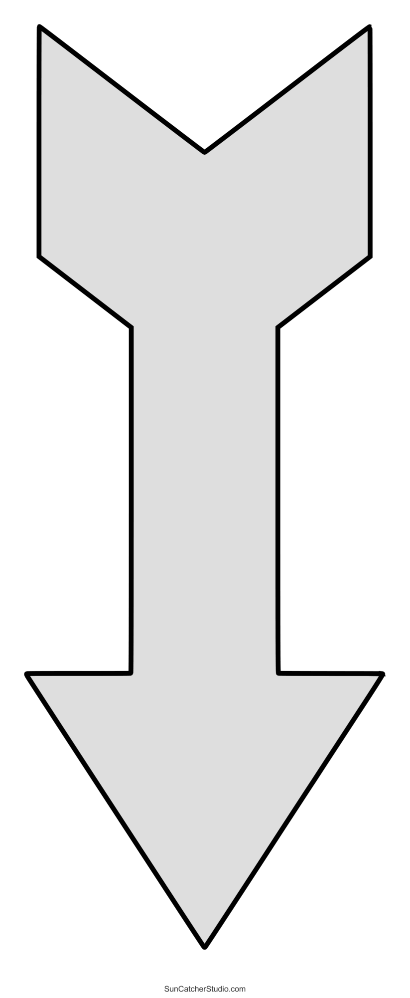 Printable Arrow Template