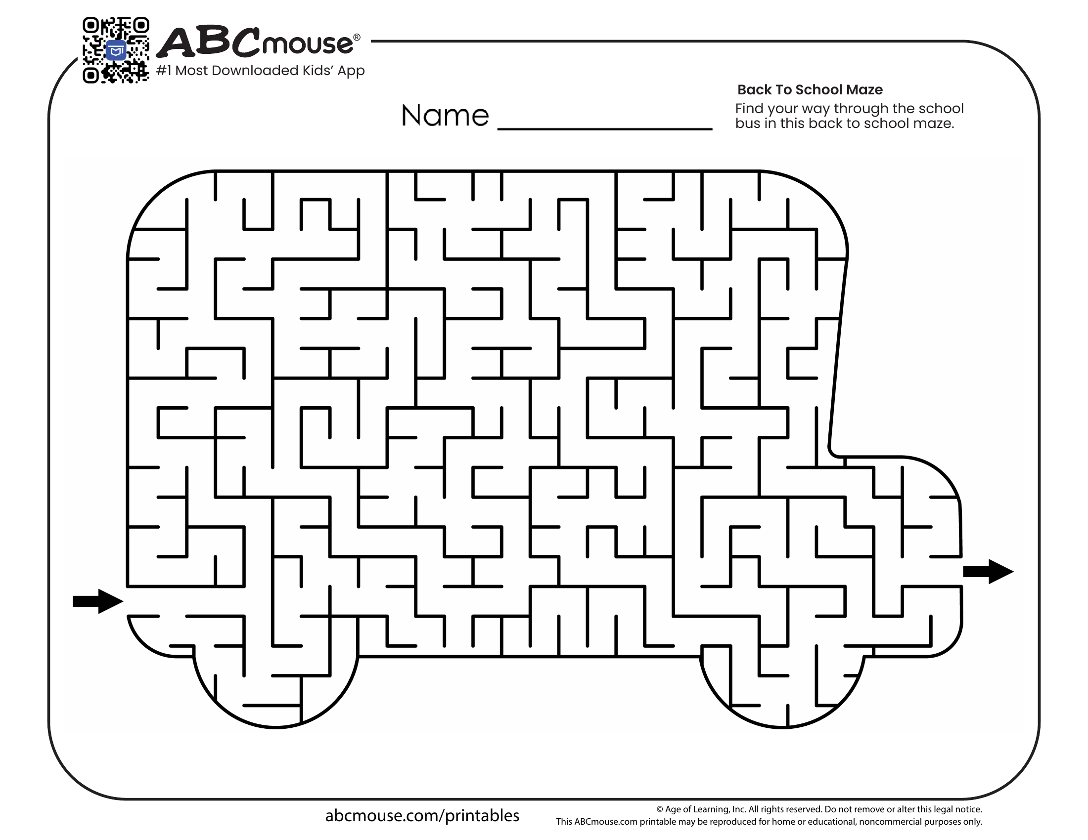 Free Activity Sheets For Kids Printable