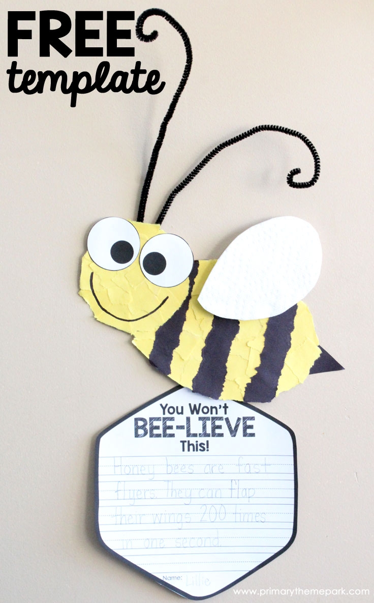 Bee Printable Template