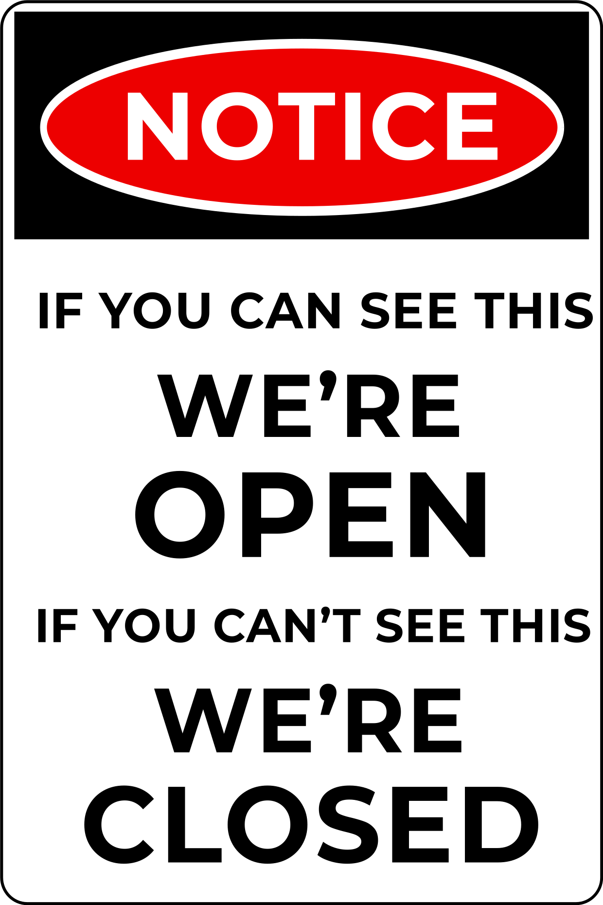 Free Printable Signs Templates