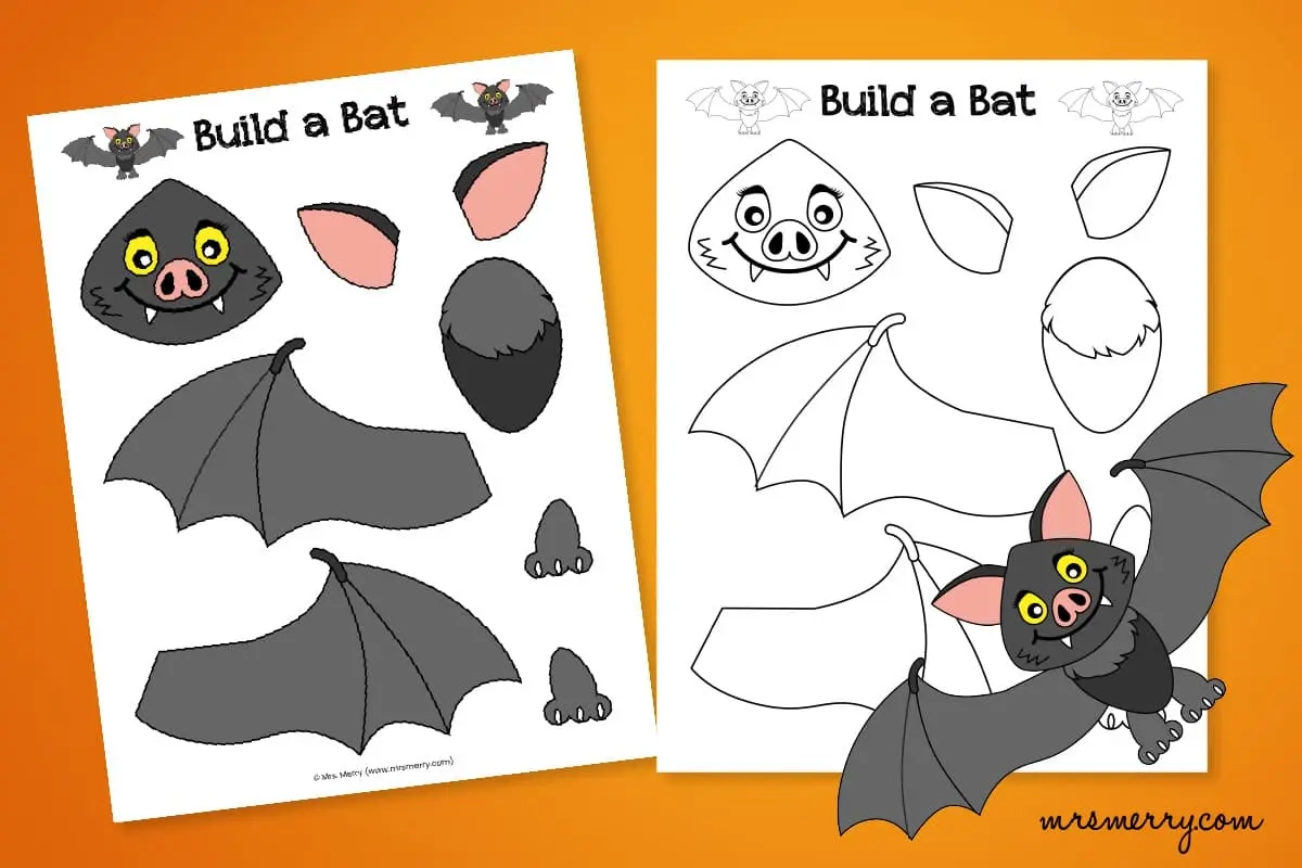 Halloween Bat Template Printable