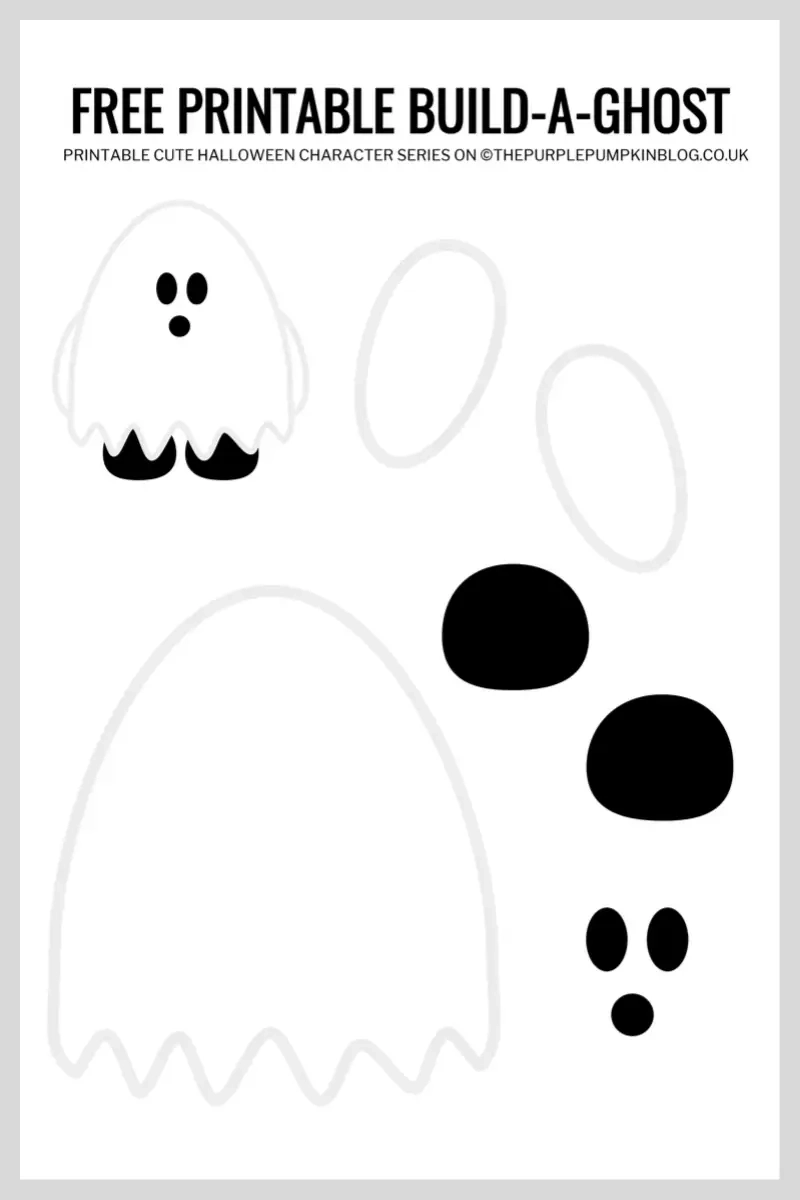 Free Printable Ghost Templates