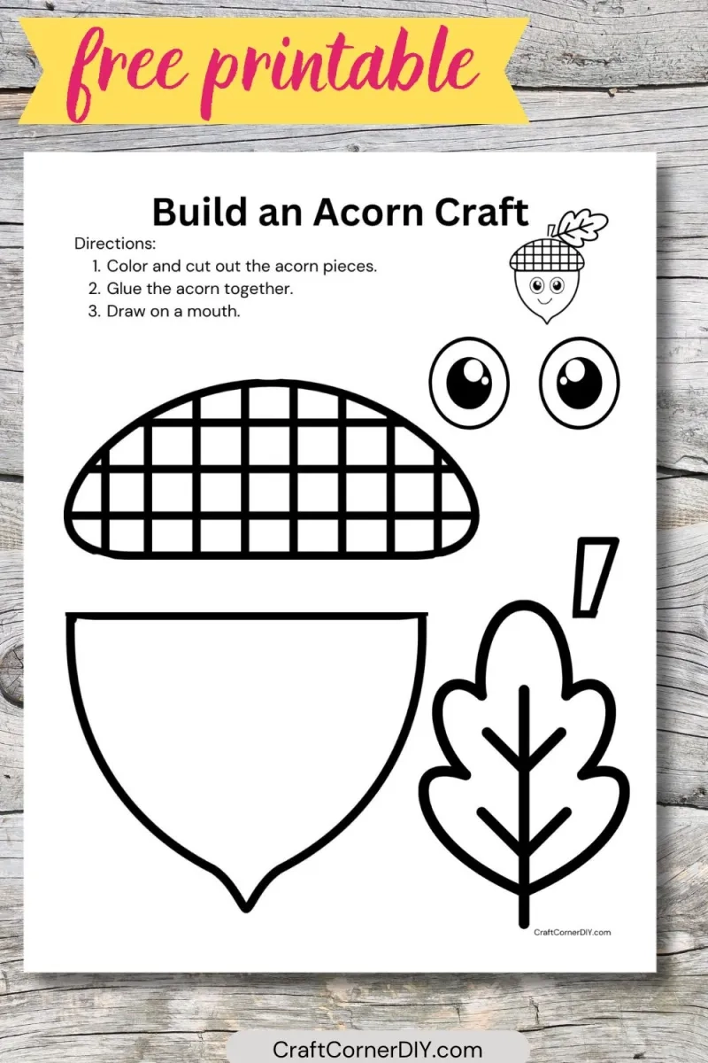 Free Printable Fall Craft Templates