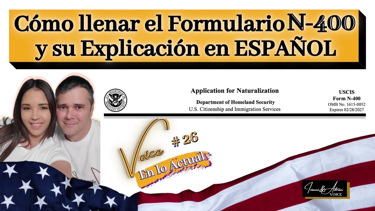 Form N-400 In Spanish
