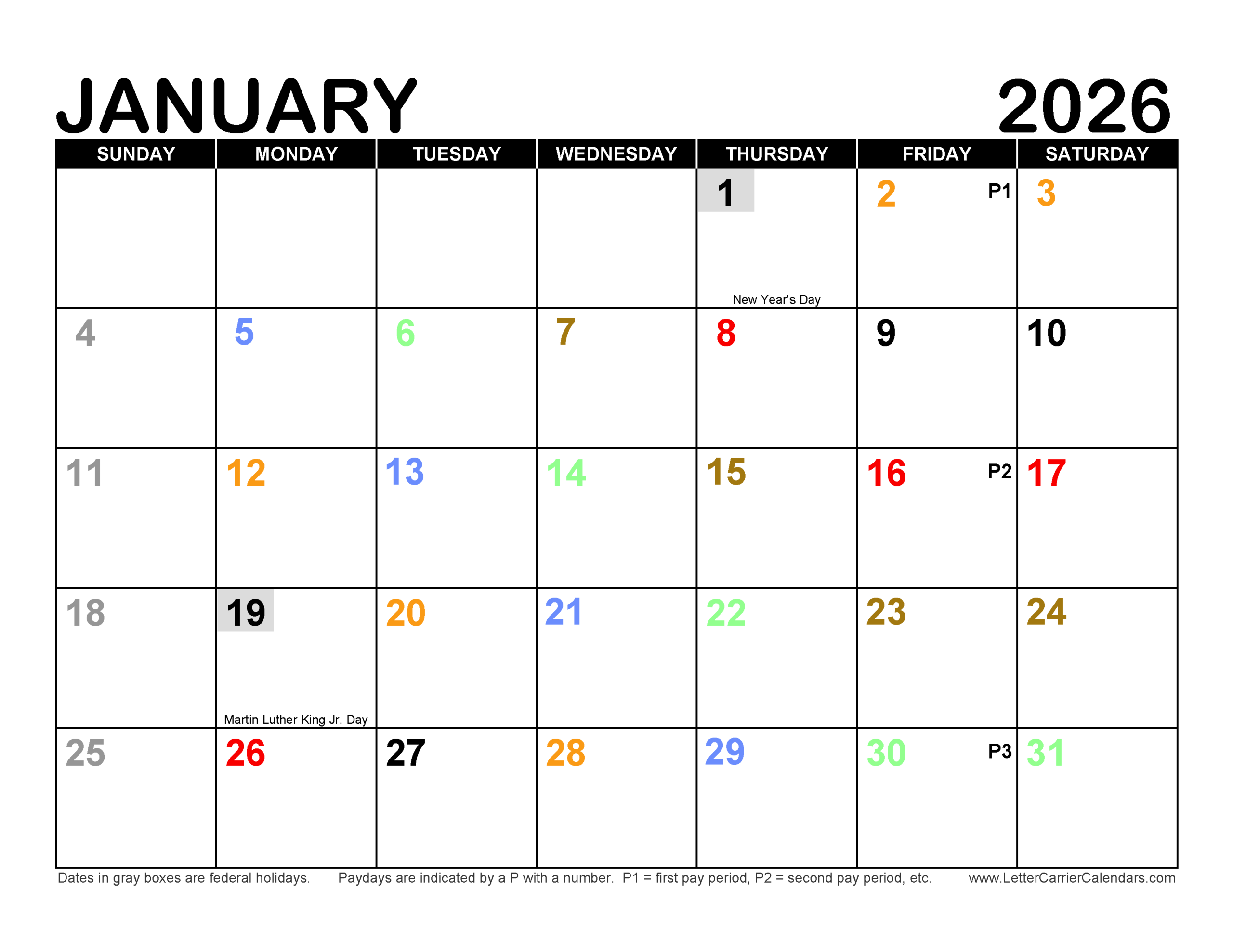 Calendars