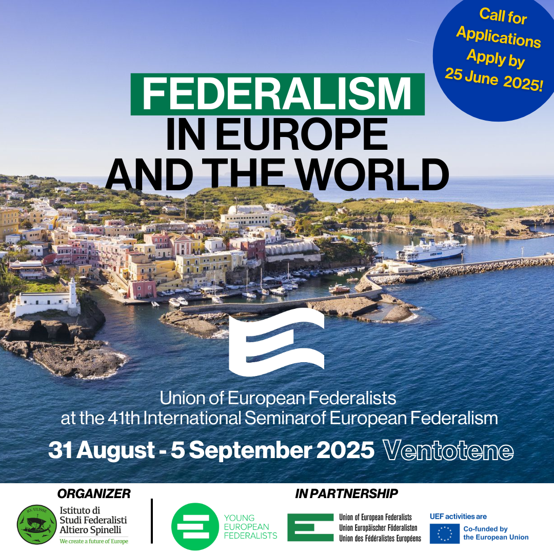 Call For Applications To The 41st Ventotene International Seminar 