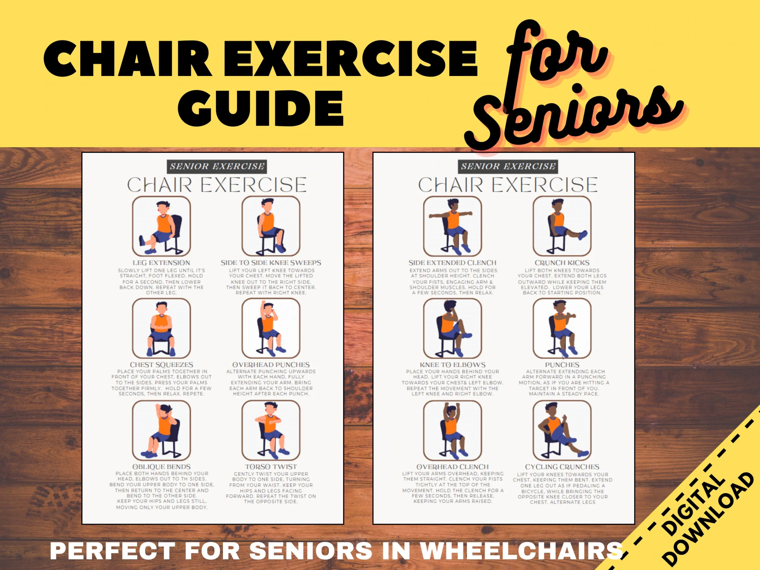 Free Printable Senior Exercises