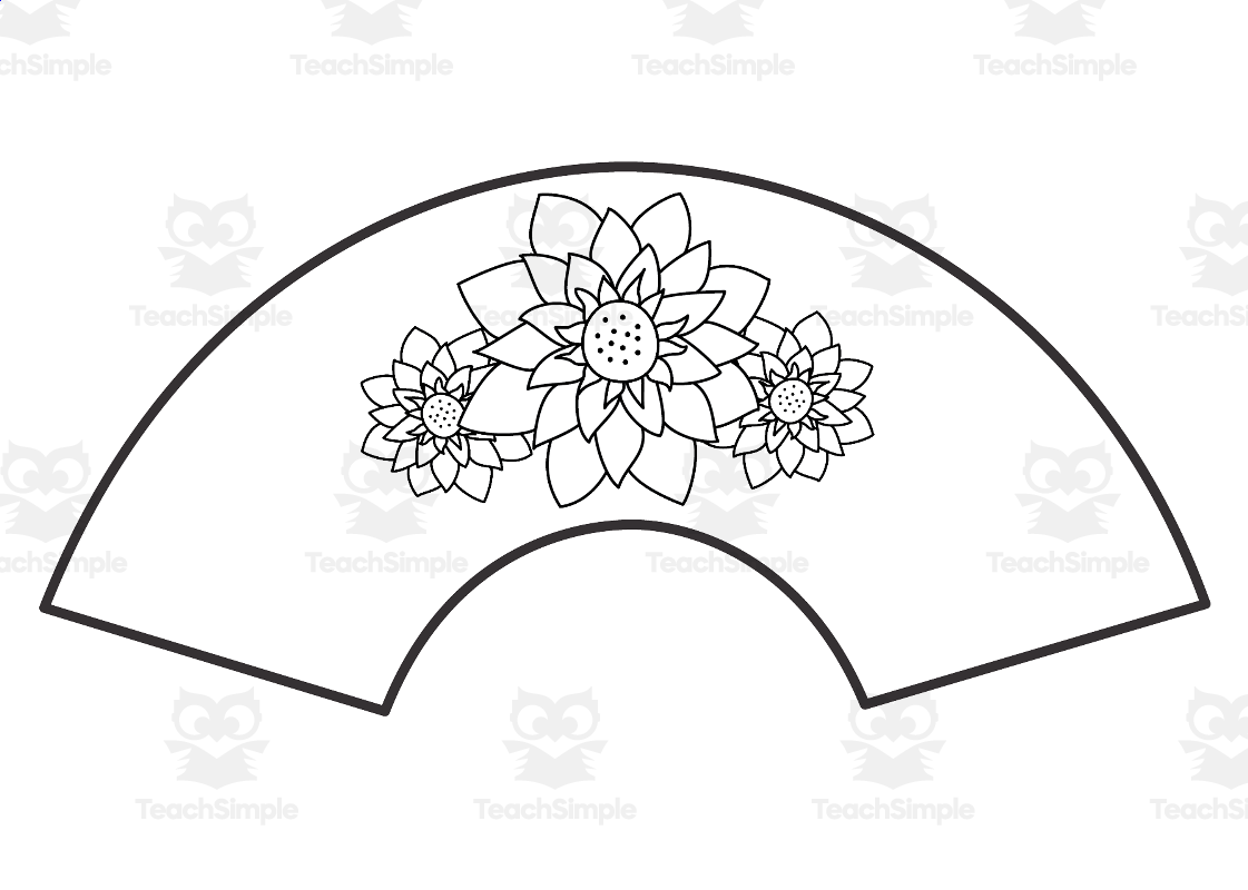 Fan Template Printable
