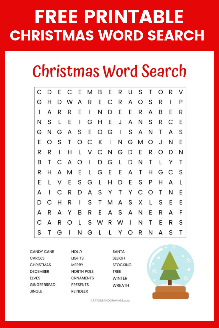 Free Printable Christmas Puzzles