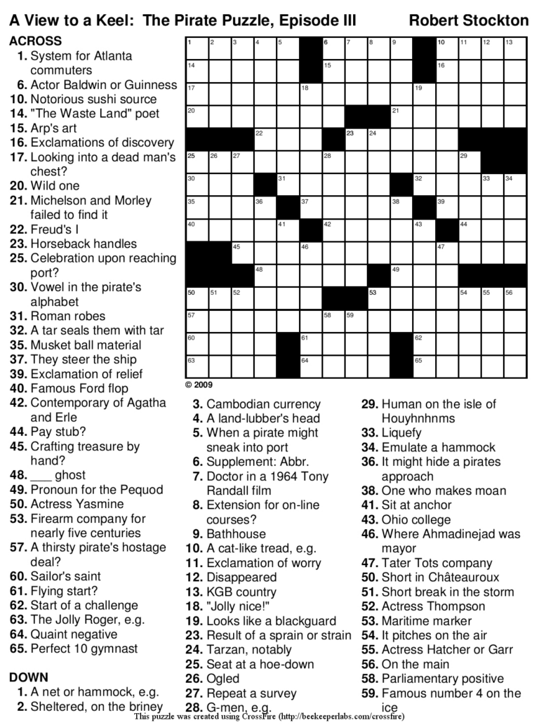 Crossword Puzzles Penny Dell Easy as Pie Large Print Crosswords 4 