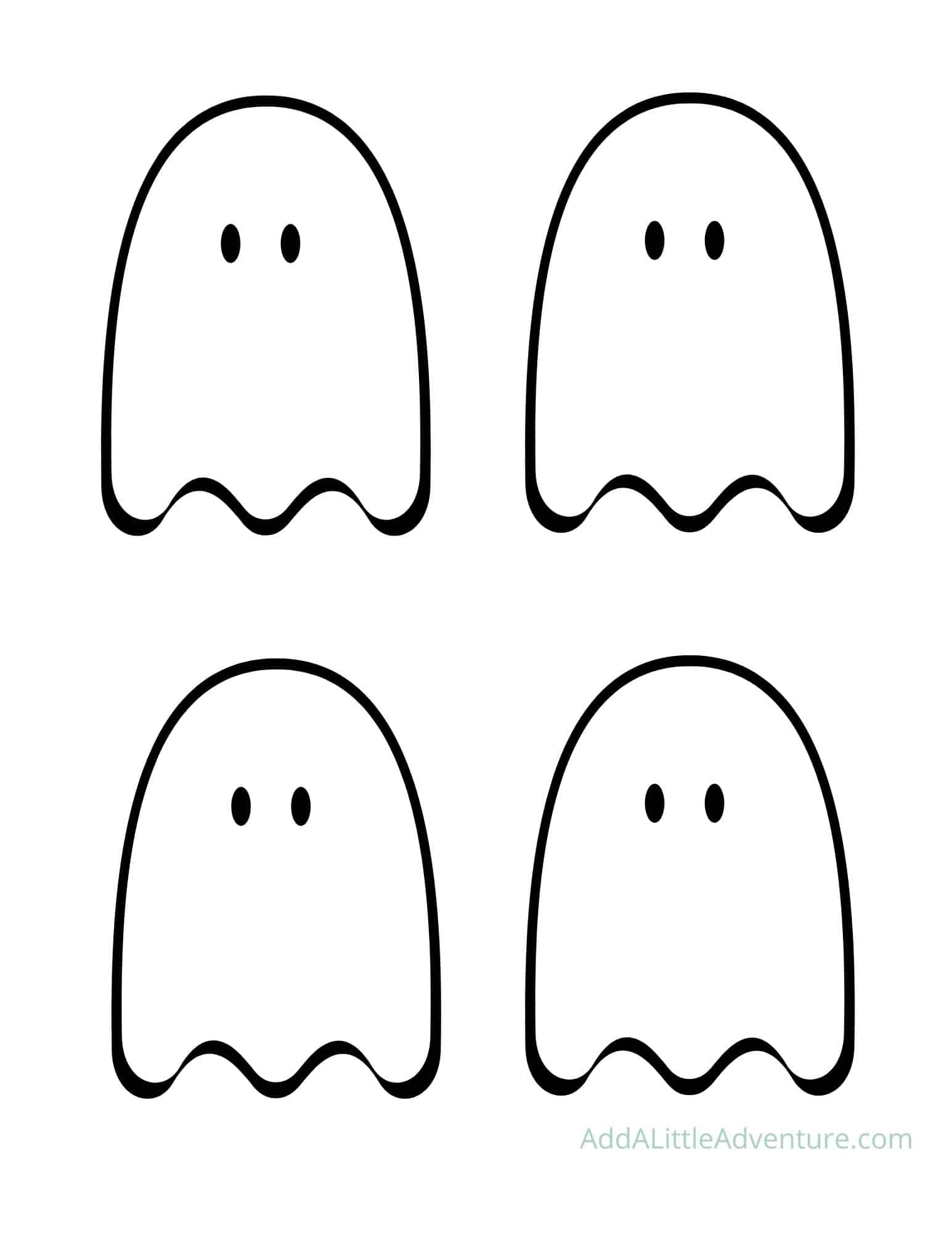 Ghost Template Printable