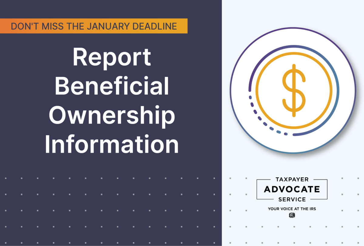 Deadline Approaching For Reporting Beneficial Ownership Information