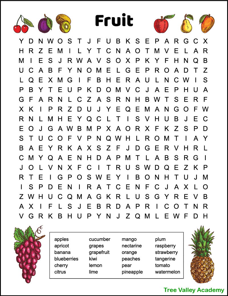 Crossword Search Puzzles Printable Free