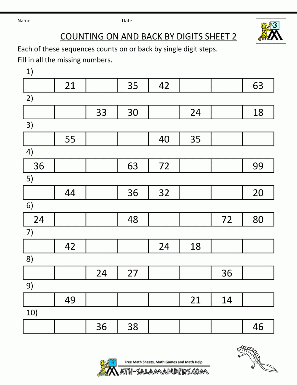 3rd Grade Worksheets Free Printables Pdf