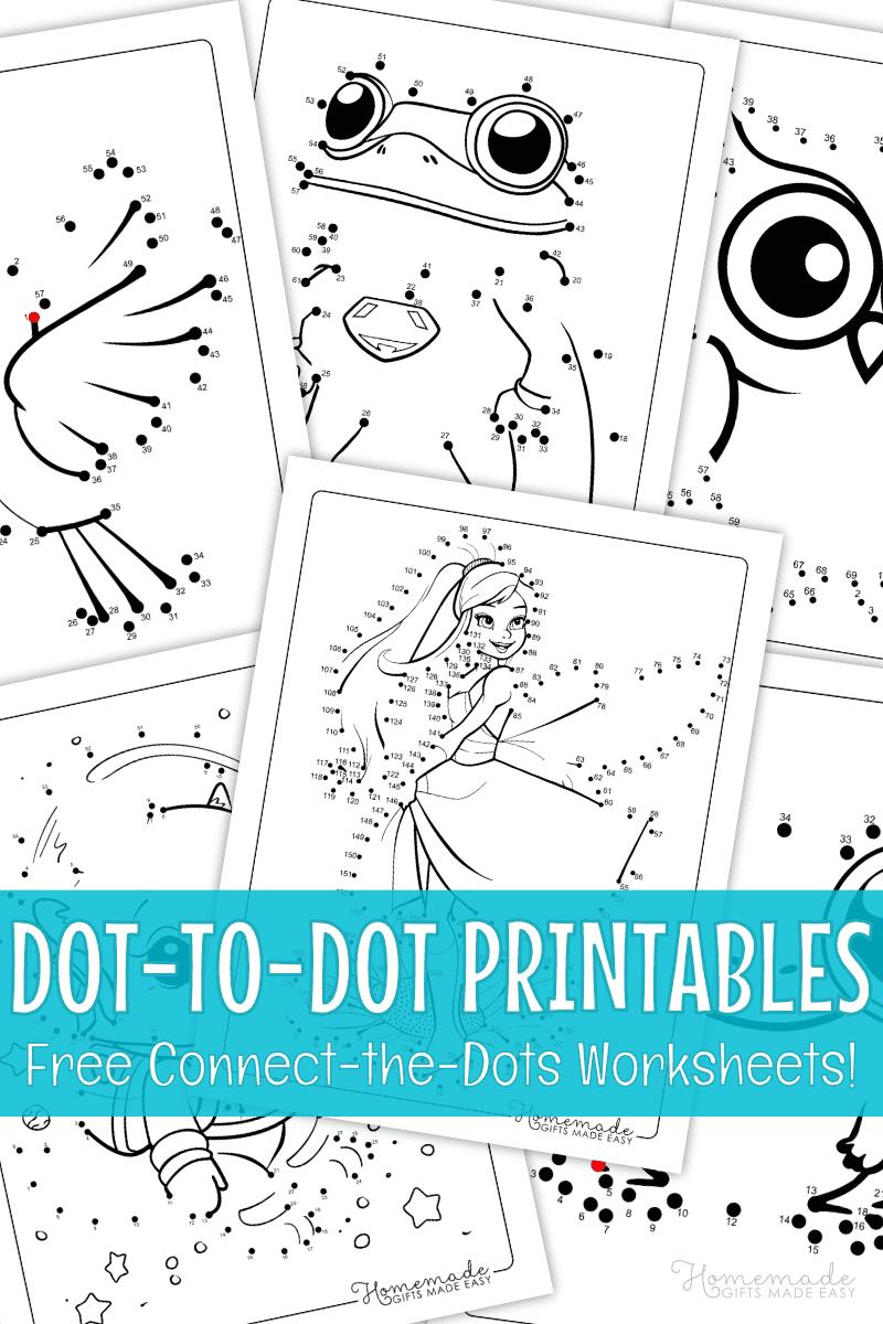 Free Printable Dot To Dot Worksheets