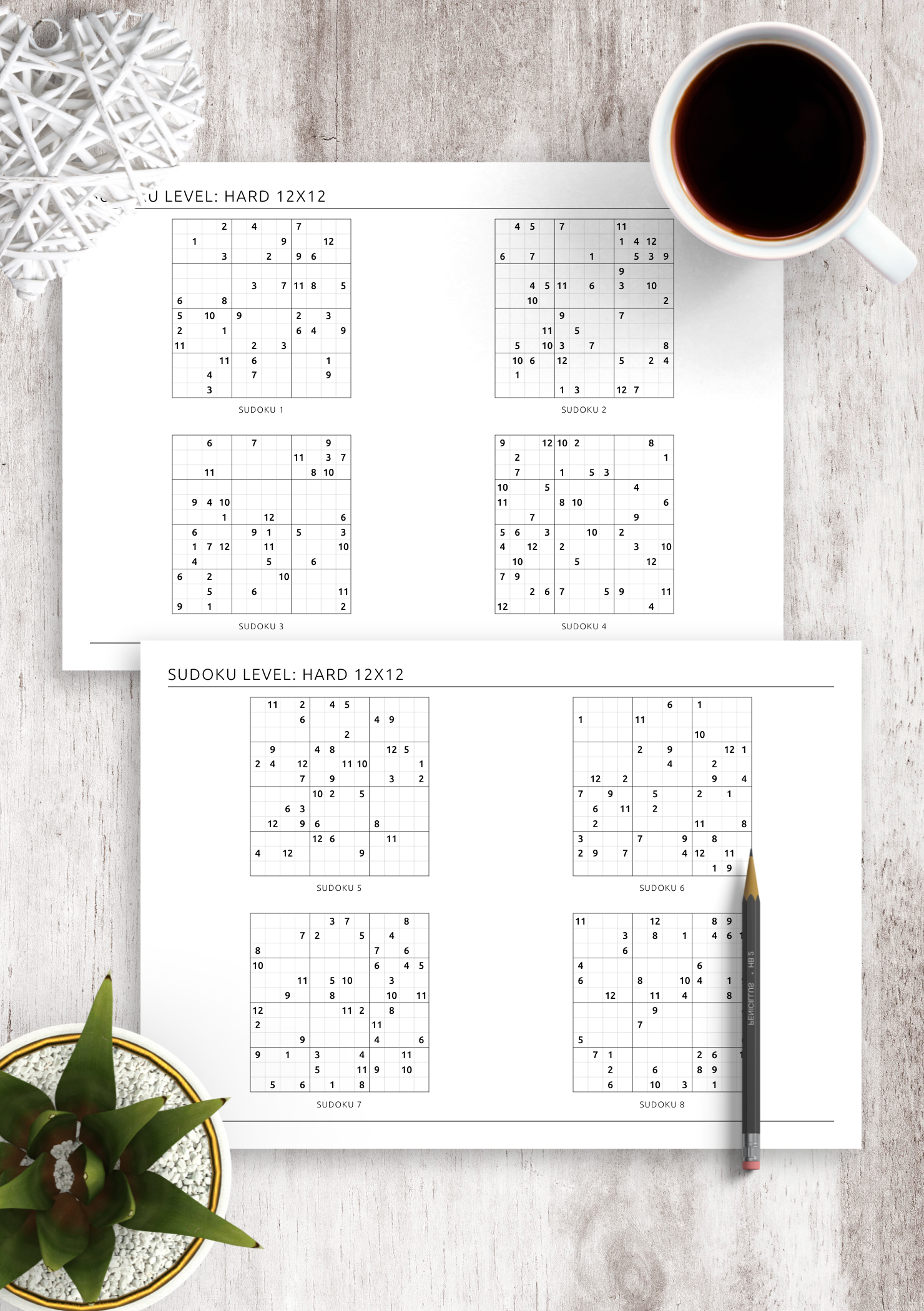 Online Free Printable Sudoku Puzzles 12x12