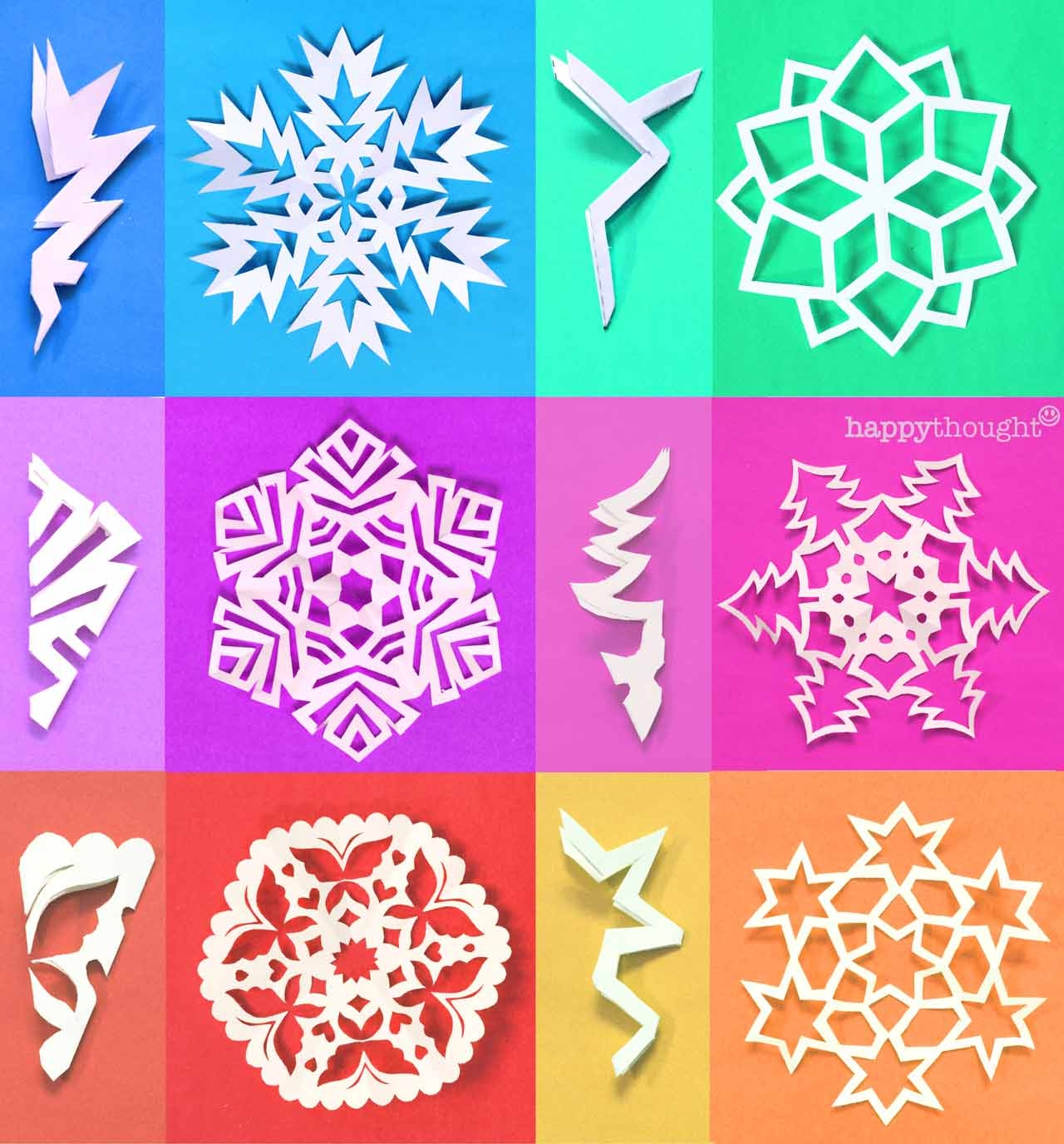 Paper Snowflake Templates Printable