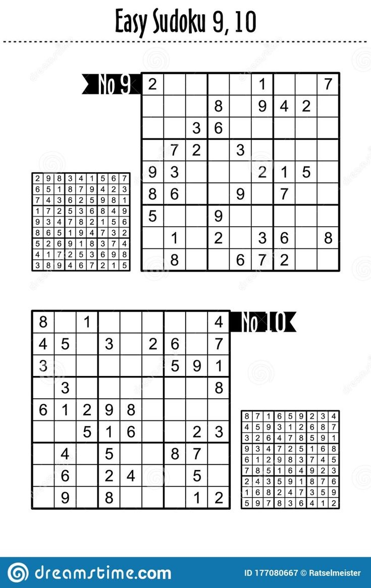 Printable Sudoku Puzzles With Answers