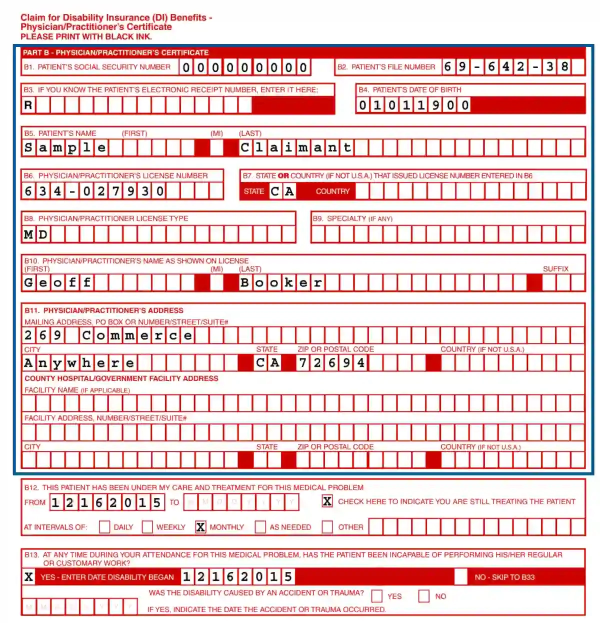 EDD Form DE 2501 Fill Out Printable PDF Forms Online