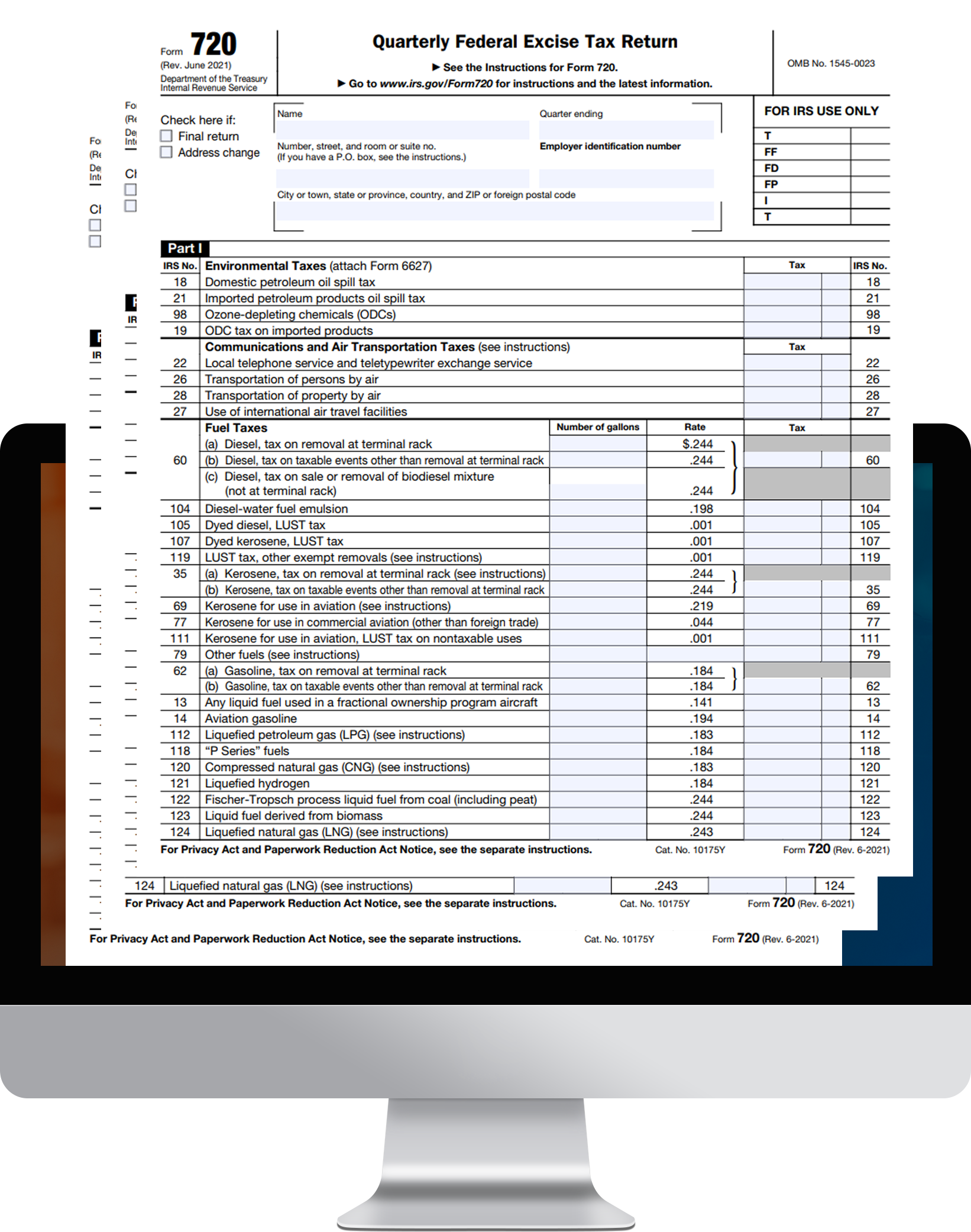 Efile Form 720 With IRS Approved Service Provider