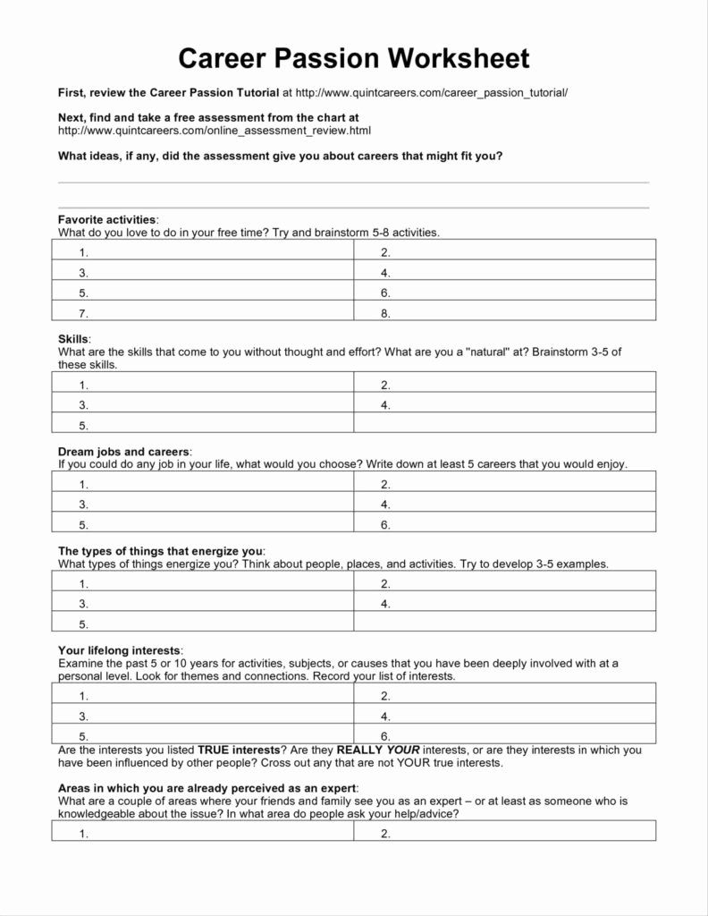 Employment Skills Assessment Template New Free Life Skills 
