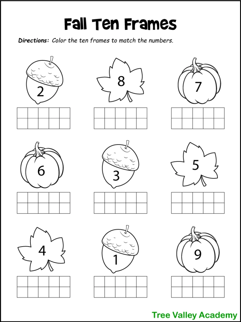Printable Math Worksheets Free Kindergarten