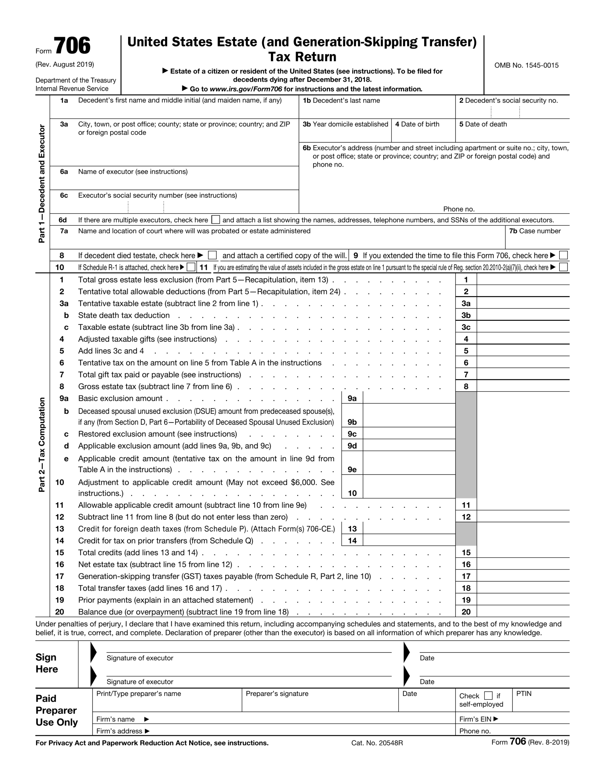 Fill Form 706 2024 2025 Create Edit Forms Online
