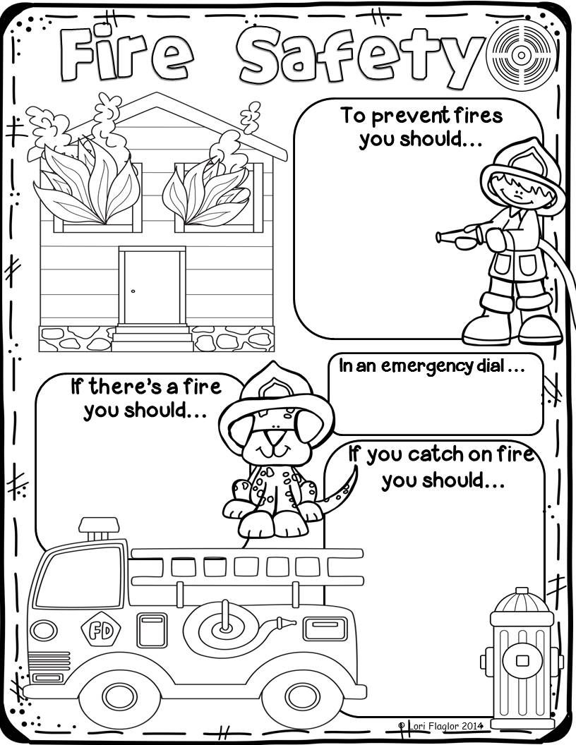 Printable Fire Safety Worksheets
