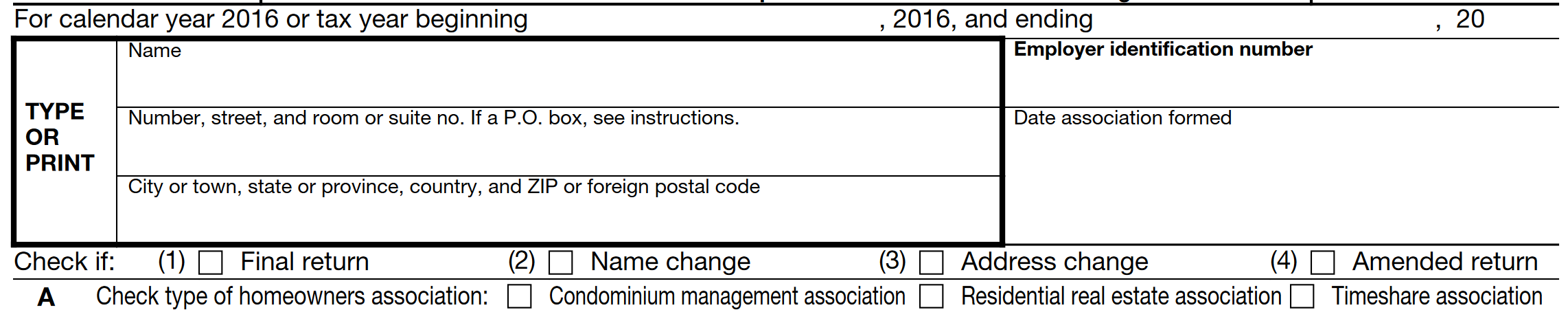 Instructions For Form 1120-H