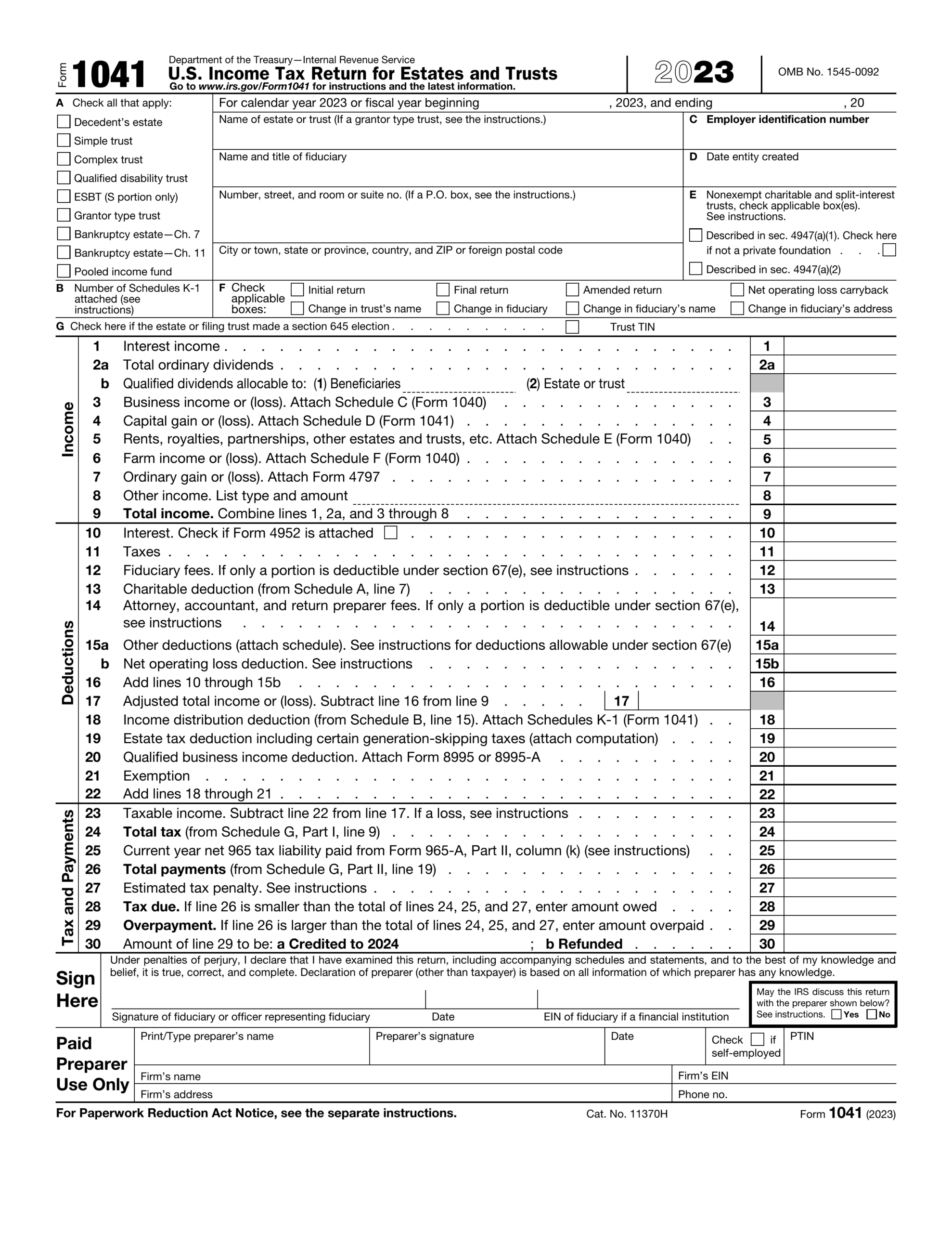 Irs Form 3520 A Pdf