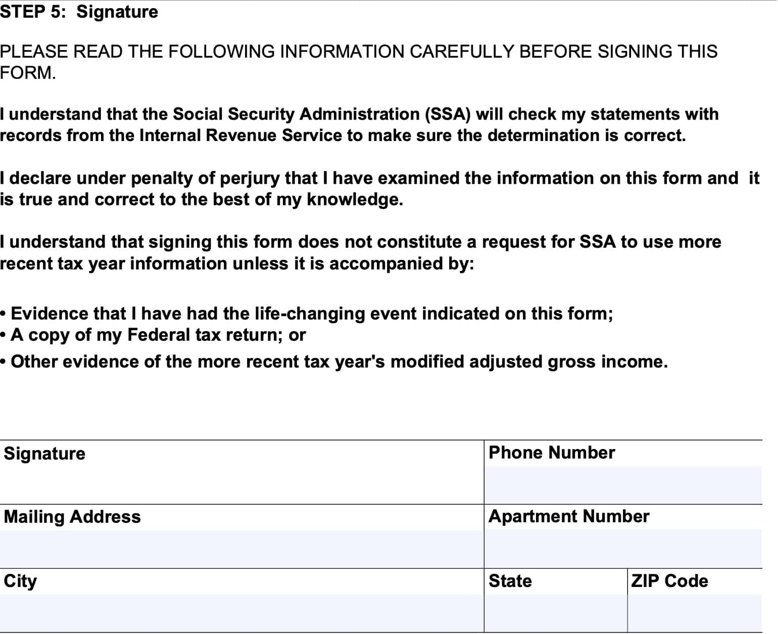 Ssa 44 Form 2024 Printable