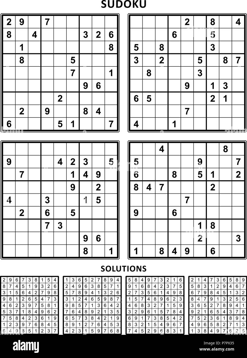 Printable Easy Sudoku Puzzles