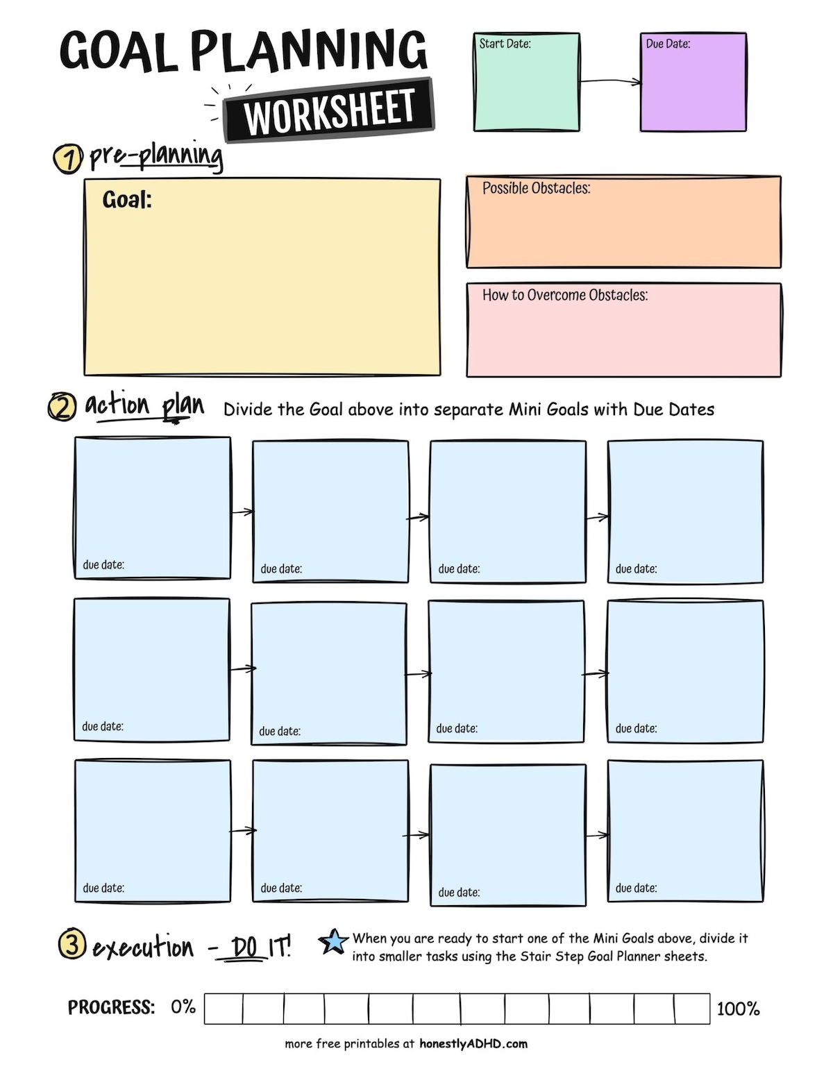 Free Printable Adhd Worksheets For Kids